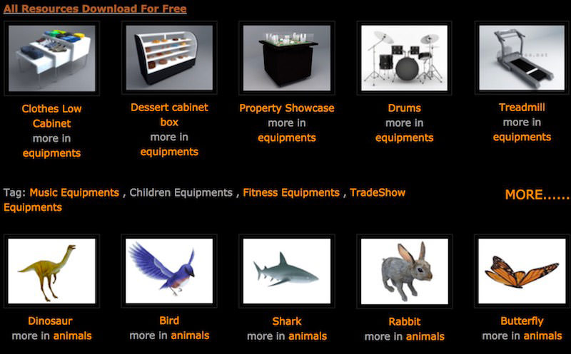50 Sites to Download Free 3D Models – Best Of