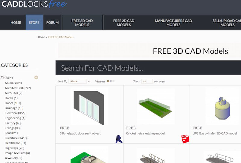 50 Sites to Download Free 3D Models – Best Of