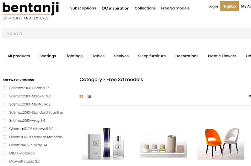 50 Sites to Download Free 3D Models – Best Of