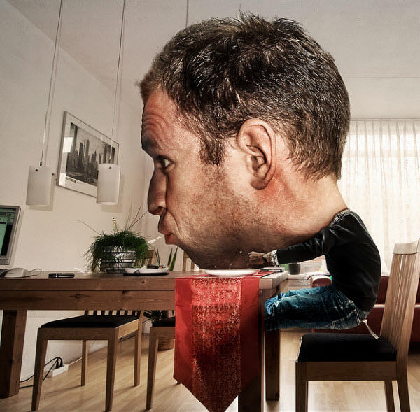 20 Imaginative “Big Head” Photo Creations